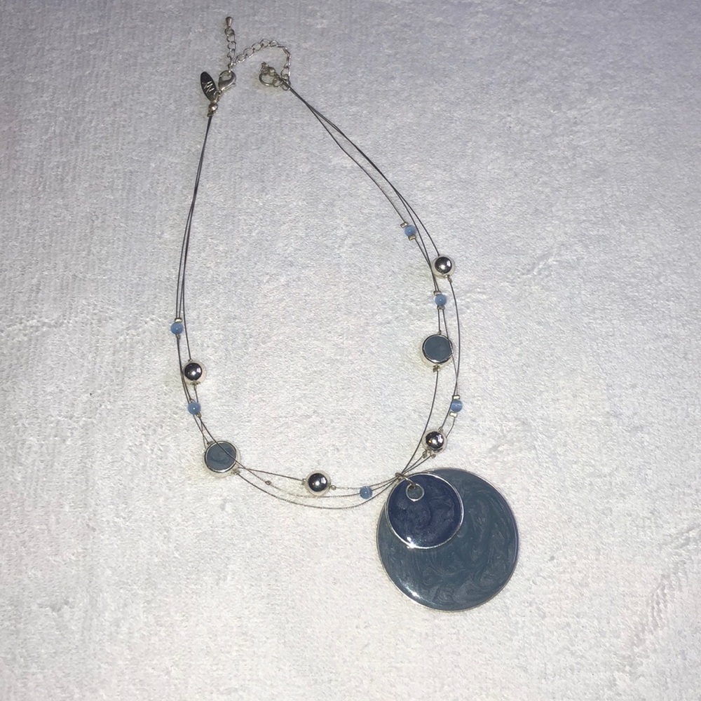 NY & Co blue necklace